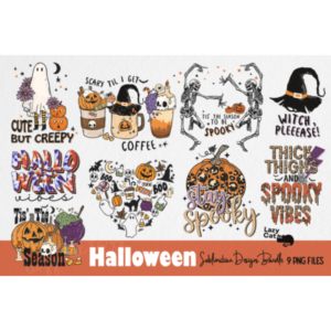 Halloween PNG Sublimation Bundle
